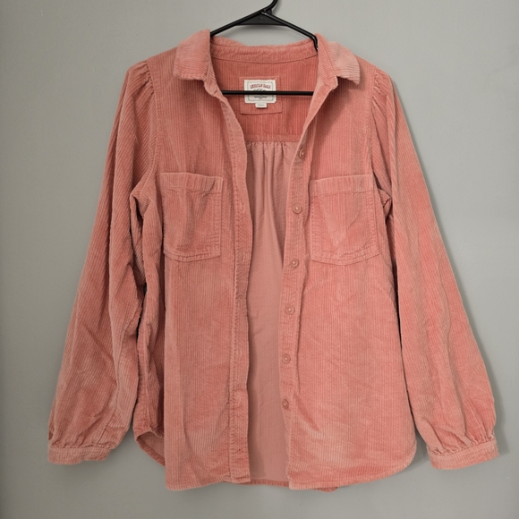 American Eagle Outfitters Tops - American Eagle Corduroy Button Up Shirt